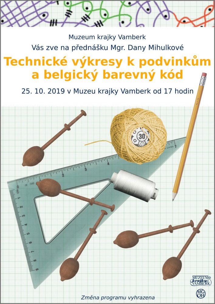 2019 | Technické výkresy k podvinkům a belgický barevný kód