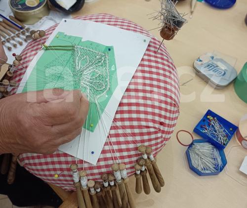 Ručně paličkovaná krajka, Dana Mihulková, lace.cz