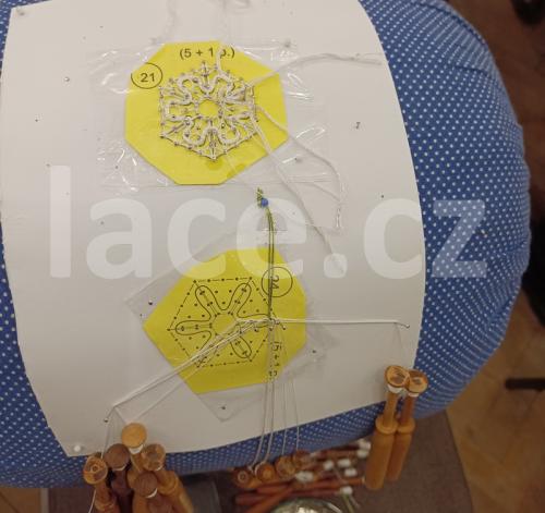 Ručně paličkovaná krajka, Dana Mihulková, lace.cz