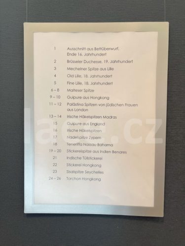 Ručně paličkovaná krajka, Dana Mihulková, lace.cz