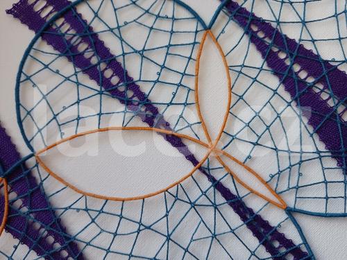 Ručně paličkovaná krajka, Dana Mihulková, lace.cz