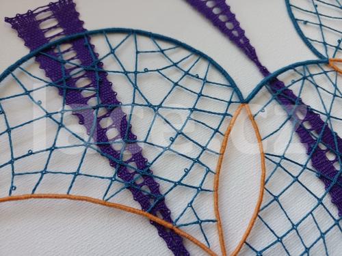Ručně paličkovaná krajka, Dana Mihulková, lace.cz
