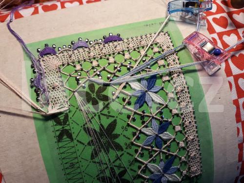 Ručně paličkovaná krajka, Dana Mihulková, lace.cz