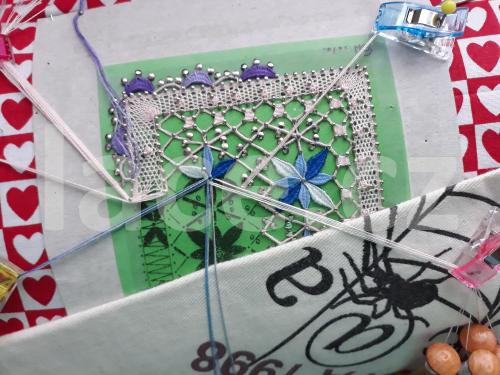 Ručně paličkovaná krajka, Dana Mihulková, lace.cz
