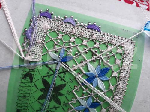 Ručně paličkovaná krajka, Dana Mihulková, lace.cz