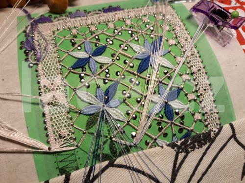 Ručně paličkovaná krajka, Dana Mihulková, lace.cz