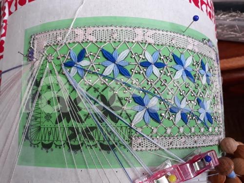 Ručně paličkovaná krajka, Dana Mihulková, lace.cz