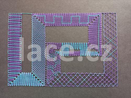 Ručně paličkovaná krajka, Dana Mihulková, lace.cz