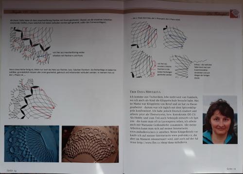 Ručně paličkovaná krajka, Dana Mihulková, lace.cz