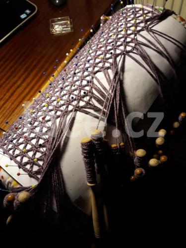 Ručně paličkovaná krajka, Dana Mihulková, lace.cz