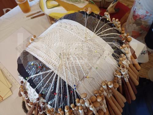 Ručně paličkovaná krajka, Dana Mihulková, lace.cz