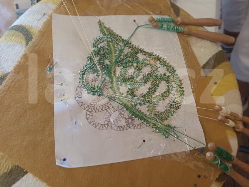 Ručně paličkovaná krajka, Dana Mihulková, lace.cz