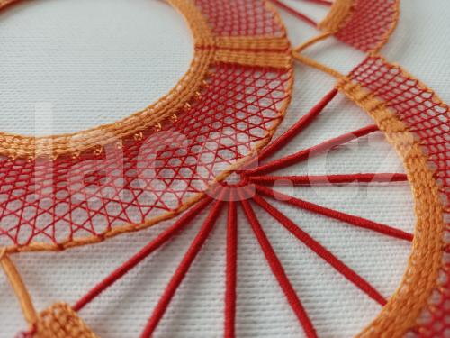 Ručně paličkovaná krajka, Dana Mihulková, lace.cz