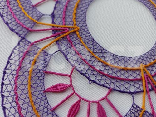 Ručně paličkovaná krajka, Dana Mihulková, lace.cz