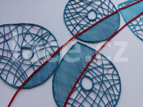 Ručně paličkovaná krajka, Dana Mihulková, lace.cz