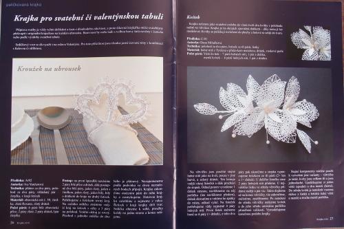 Ručně paličkovaná krajka, Dana Mihulková, lace.cz