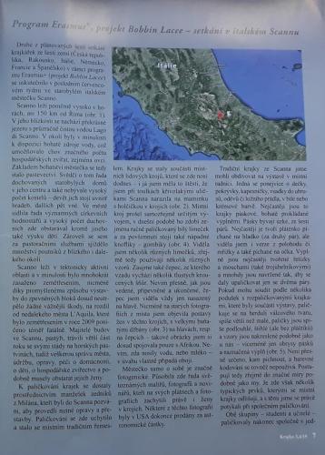 Ručně paličkovaná krajka, Dana Mihulková, lace.cz