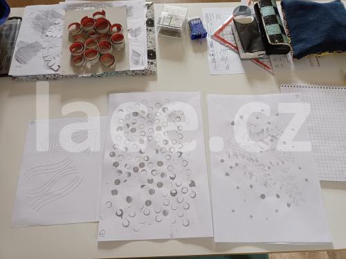 Ručně paličkovaná krajka, Dana Mihulková, lace.cz