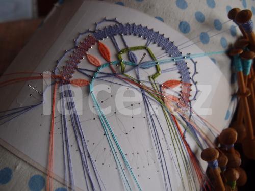 Ručně paličkovaná krajka, Dana Mihulková, lace.cz