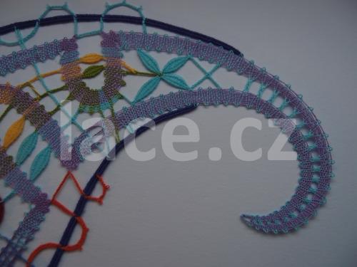 Ručně paličkovaná krajka, Dana Mihulková, lace.cz