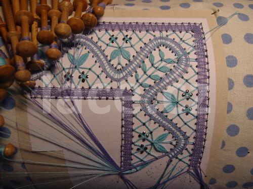 Ručně paličkovaná krajka, Dana Mihulková, lace.cz