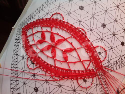 Ručně paličkovaná krajka, Dana Mihulková, lace.cz