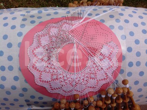 Ručně paličkovaná krajka, Dana Mihulková, lace.cz