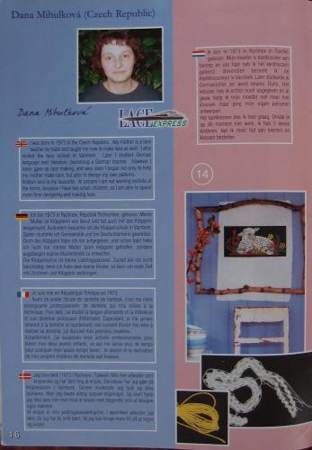 Ručně paličkovaná krajka, Dana Mihulková, lace.cz