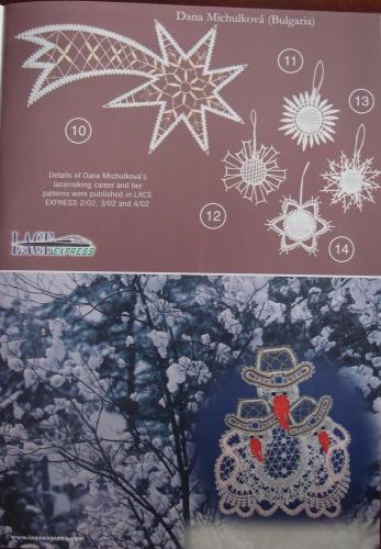 Ručně paličkovaná krajka, Dana Mihulková, lace.cz