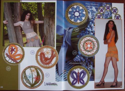 Ručně paličkovaná krajka, Dana Mihulková, lace.cz