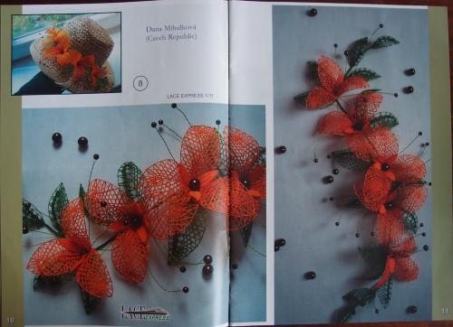Ručně paličkovaná krajka, Dana Mihulková, lace.cz