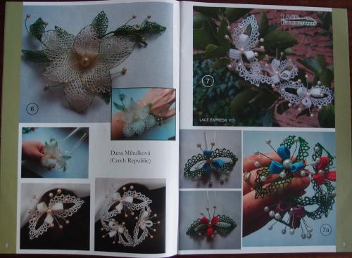 Ručně paličkovaná krajka, Dana Mihulková, lace.cz