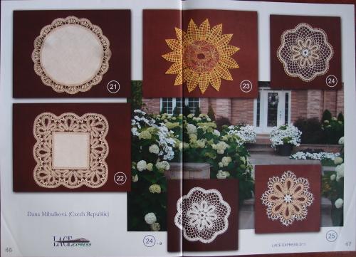 Ručně paličkovaná krajka, Dana Mihulková, lace.cz
