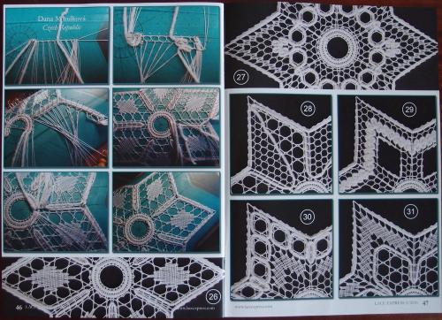 Ručně paličkovaná krajka, Dana Mihulková, lace.cz