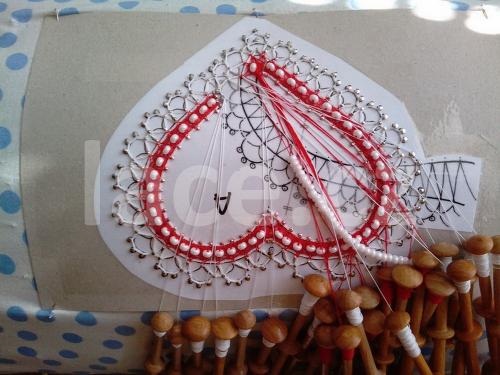 Ručně paličkovaná krajka, Dana Mihulková, lace.cz