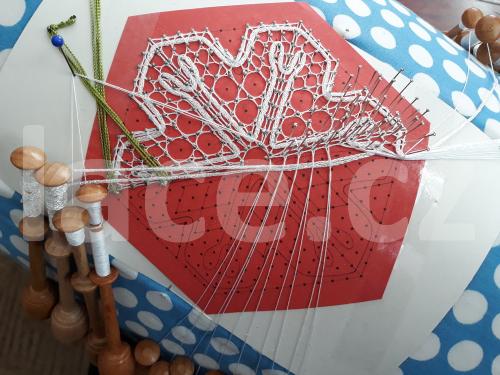 Ručně paličkovaná krajka, Dana Mihulková, lace.cz