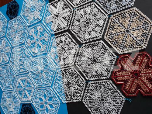 Ručně paličkovaná krajka, Dana Mihulková, lace.cz