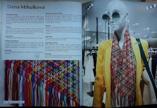 Ručně paličkovaná krajka, Dana Mihulková, lace.cz