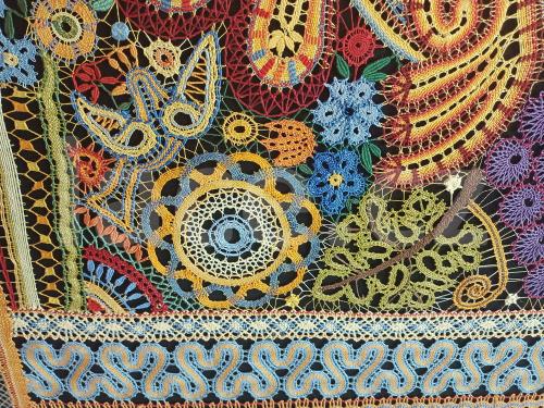 Ručně paličkovaná krajka, Dana Mihulková, lace.cz