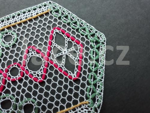 Ručně paličkovaná krajka, Dana Mihulková, lace.cz