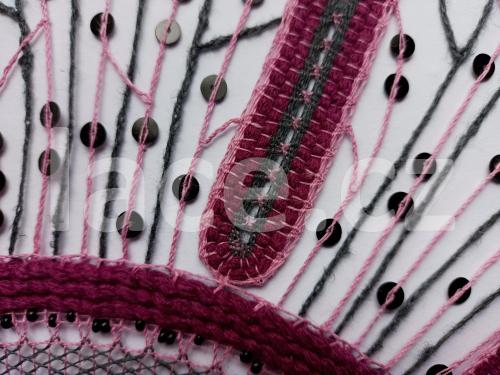 Ručně paličkovaná krajka, Dana Mihulková, lace.cz