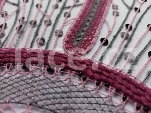 Ručně paličkovaná krajka, Dana Mihulková, lace.cz