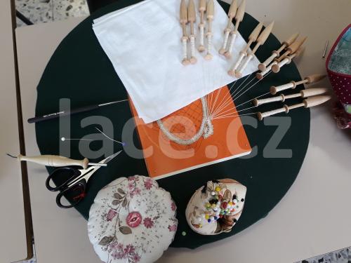 Ručně paličkovaná krajka, Dana Mihulková, lace.cz