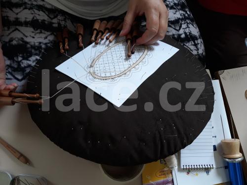Ručně paličkovaná krajka, Dana Mihulková, lace.cz