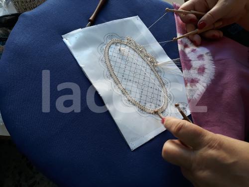 Ručně paličkovaná krajka, Dana Mihulková, lace.cz