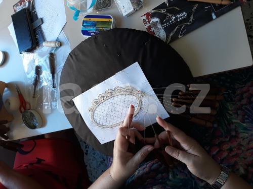 Ručně paličkovaná krajka, Dana Mihulková, lace.cz