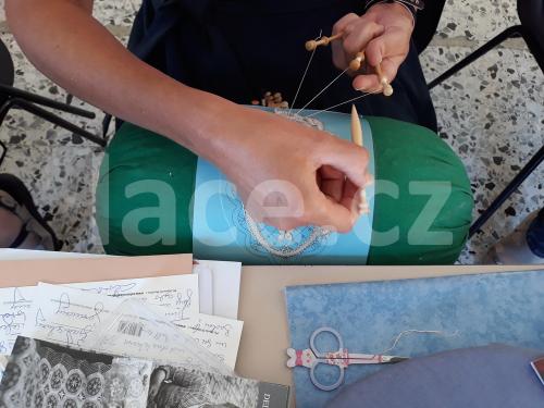 Ručně paličkovaná krajka, Dana Mihulková, lace.cz