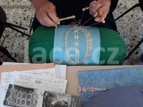 Ručně paličkovaná krajka, Dana Mihulková, lace.cz