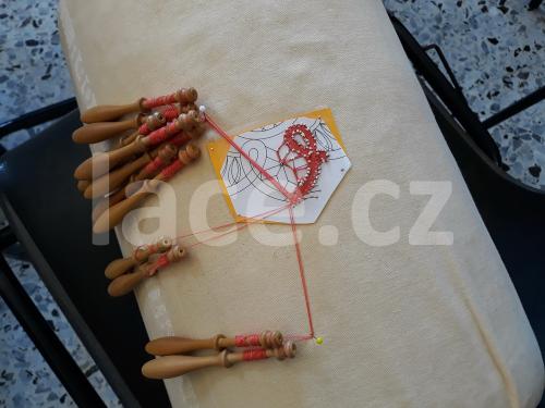 Ručně paličkovaná krajka, Dana Mihulková, lace.cz