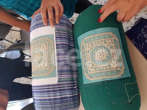 Ručně paličkovaná krajka, Dana Mihulková, lace.cz
